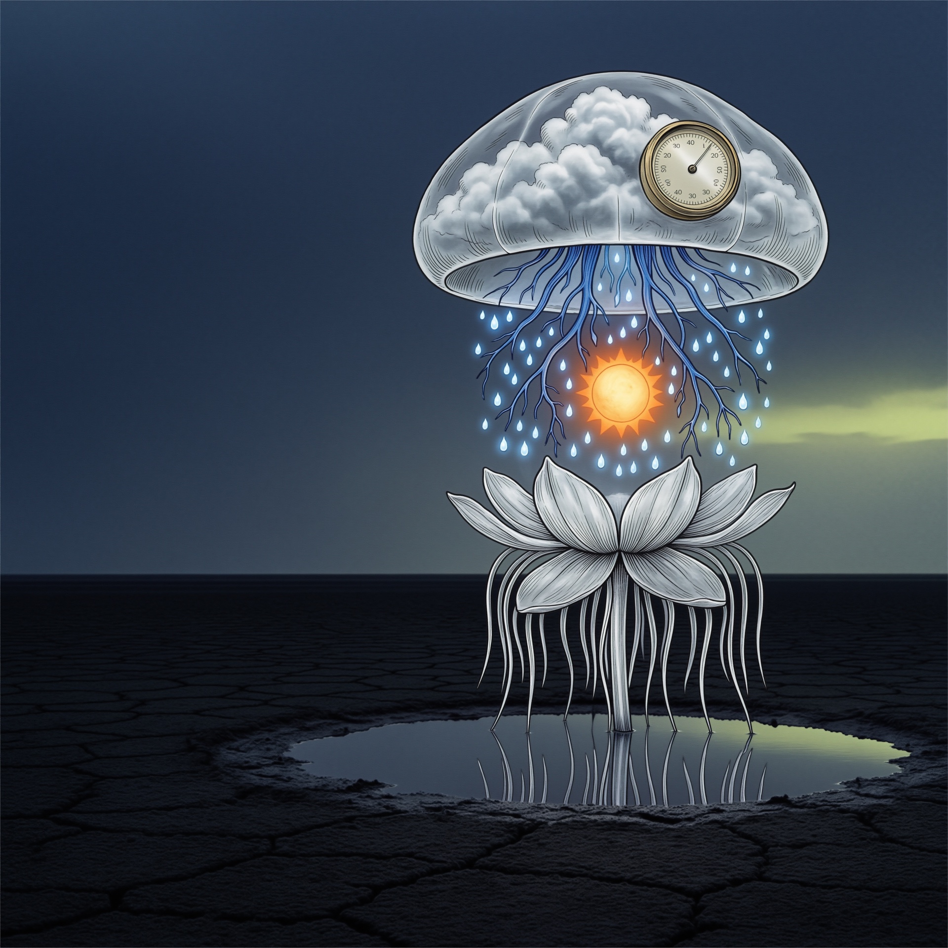 The video made its own weather. house-ad creative