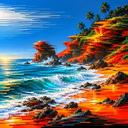Future Surf, Fire Light — V2 interpretation