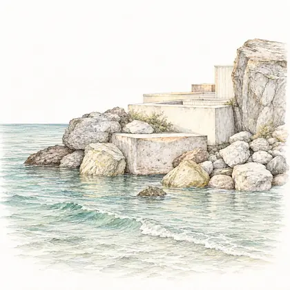 A Terrace for the Tide — V2 interpretation