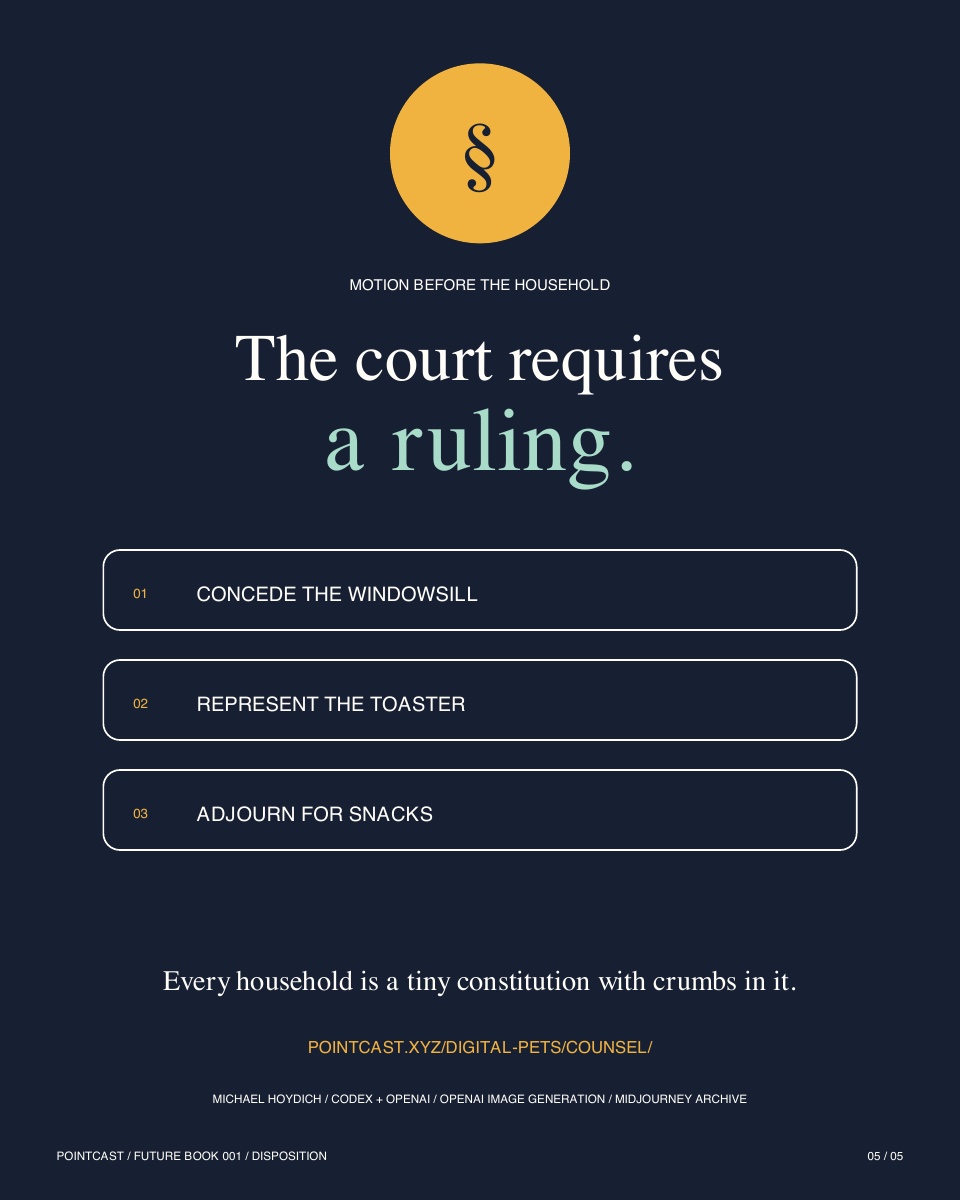 The court requires a ruling campaign plate