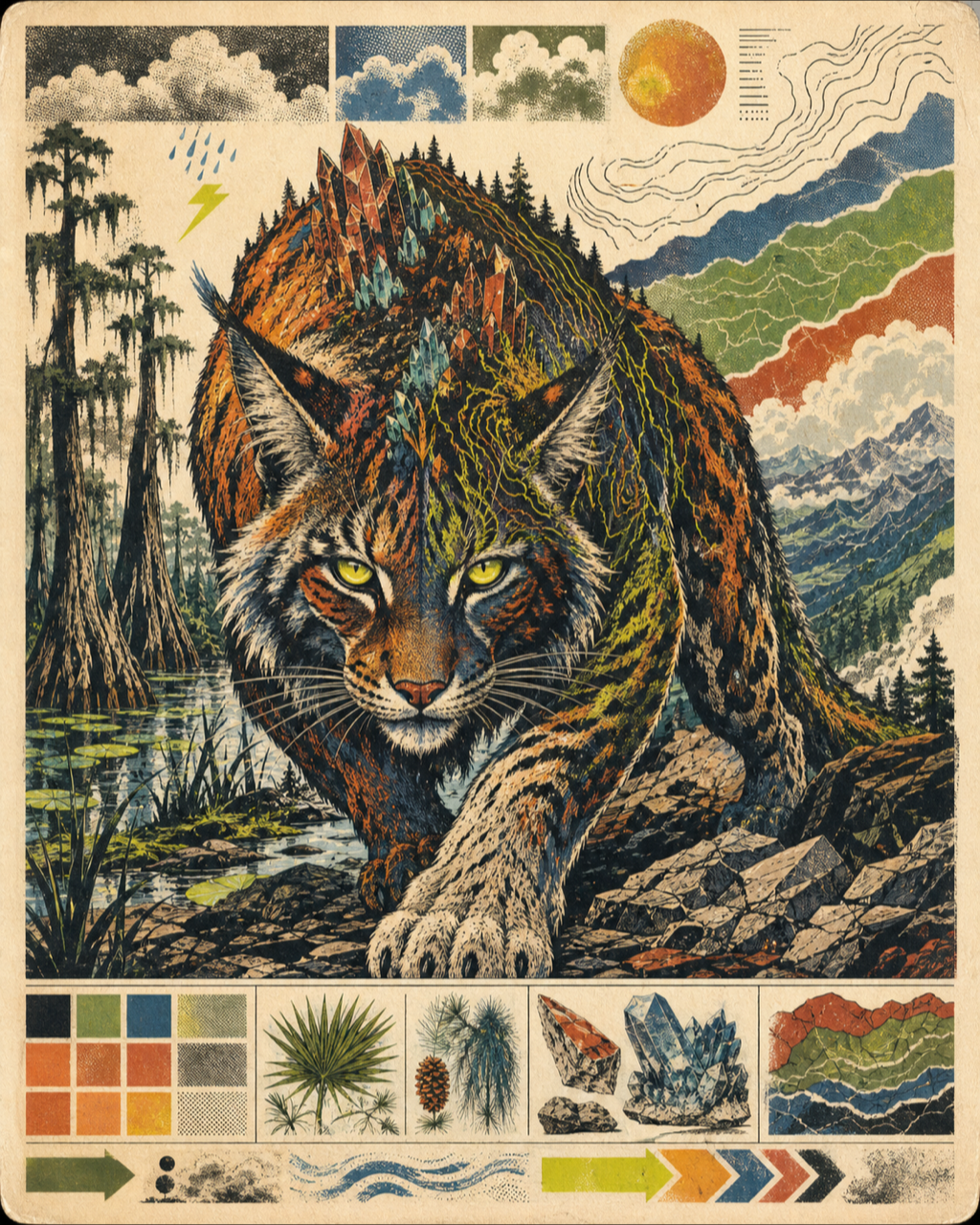 Original Apex mascot-class field illustration
