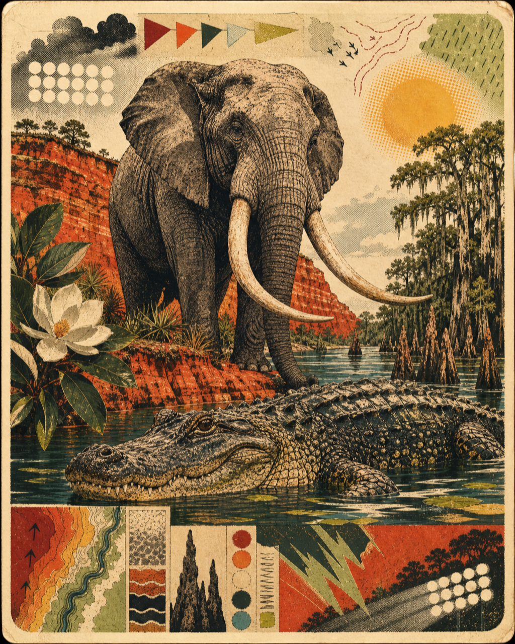 Original Colossus creature-family field plate