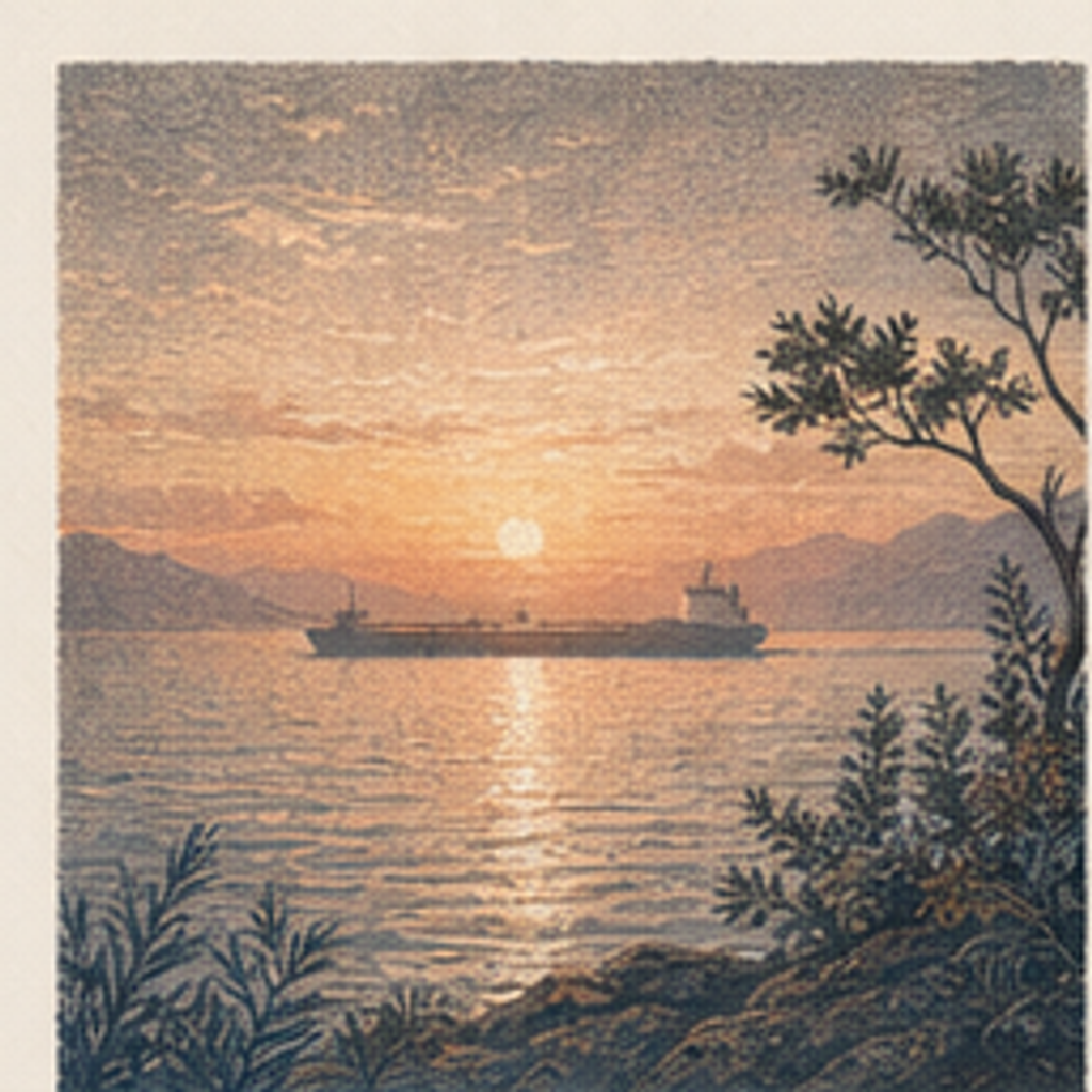 Sun Tanker collectible artwork
