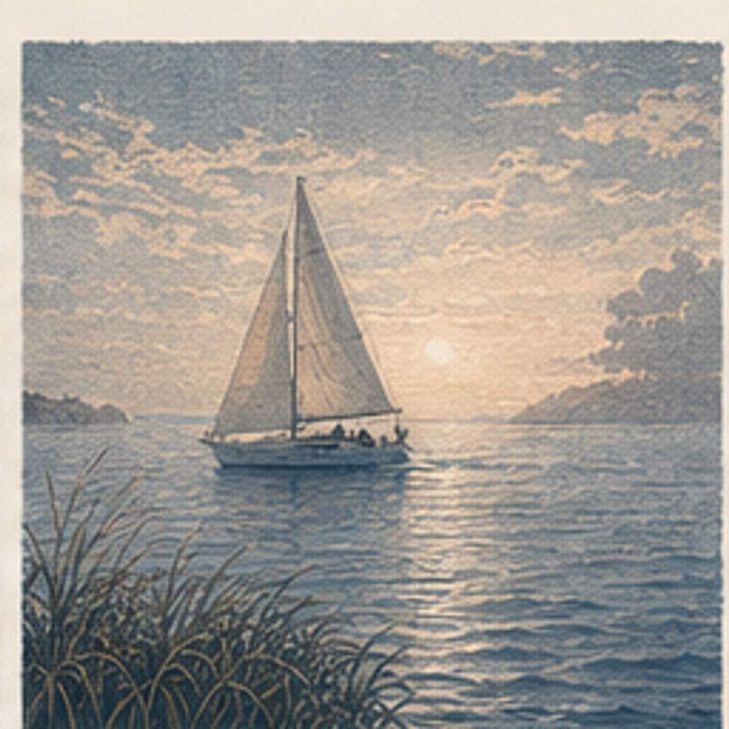 Silver Sail collectible artwork