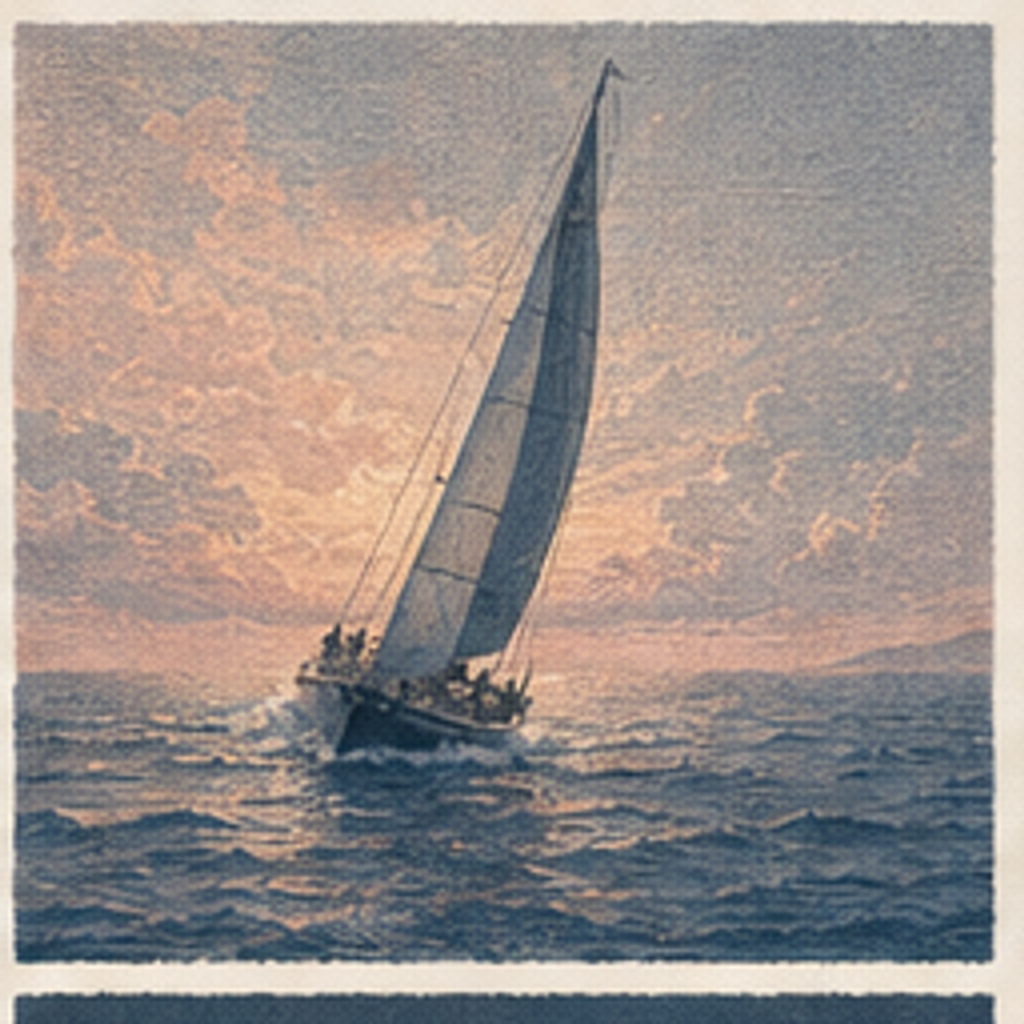 Solar Sail Morning Ocean collectible
