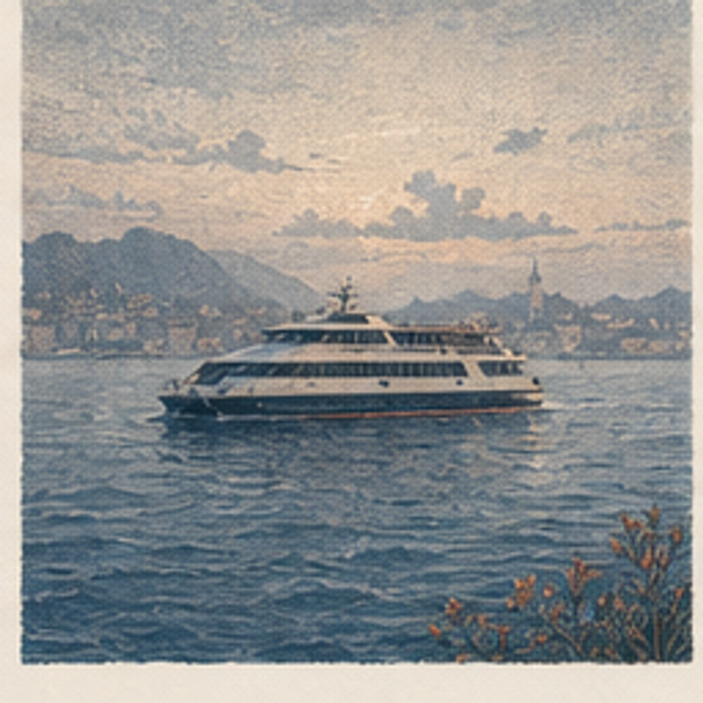 Bay Runner Morning Ocean card
