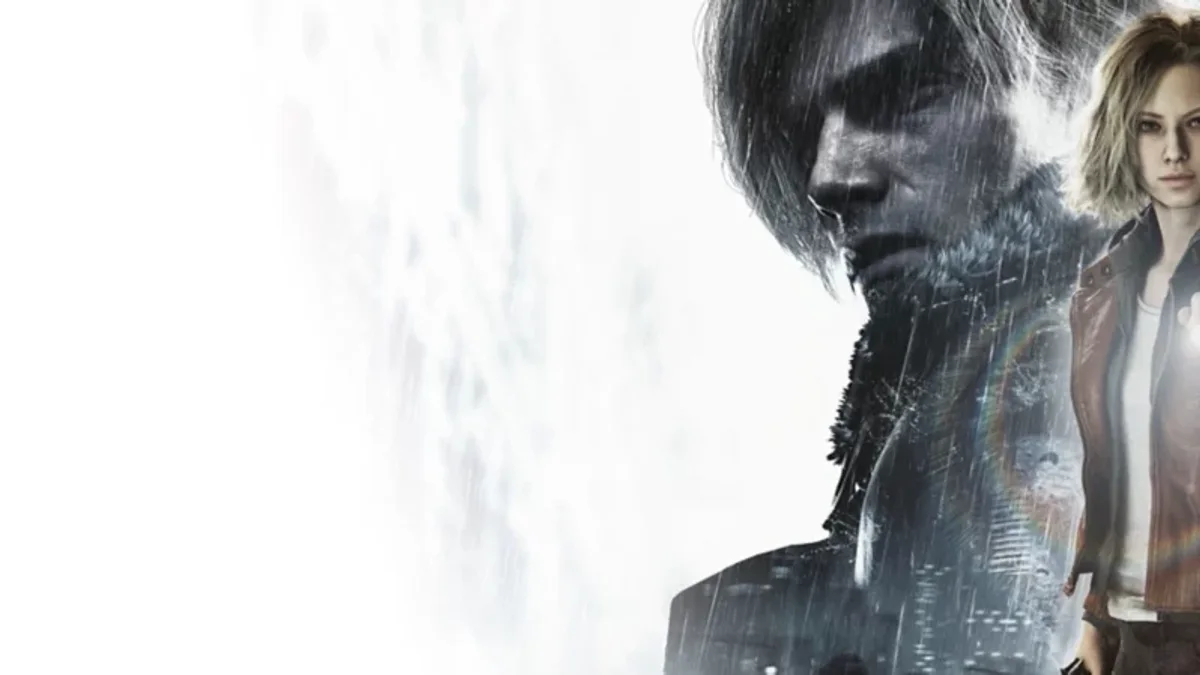 Resident Evil Requiem artwork featuring Grace and Leon