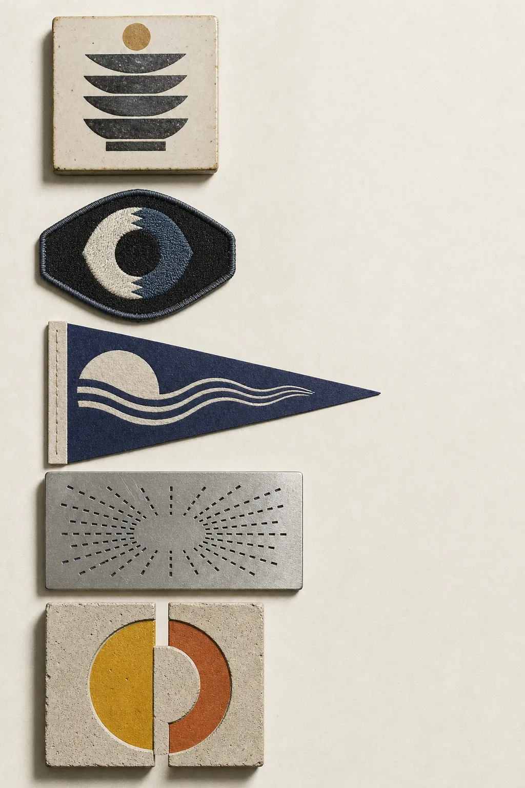 Mark House 02: original abstract identity system specimens for the 2029 visual expansion draft