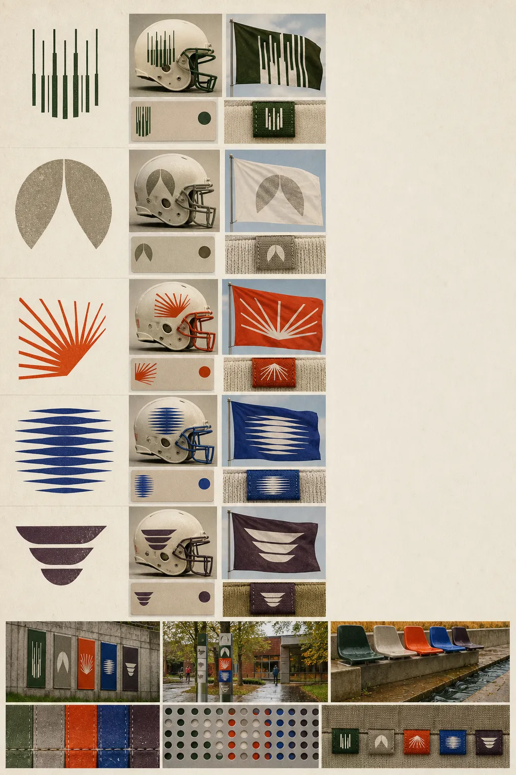 Mark House 05: original abstract identity system specimens for the 2029 visual expansion draft